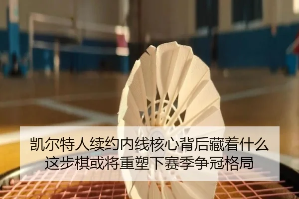 凯尔特人续约内线核心背后藏着什么 这步棋或将重塑下赛季争冠格局